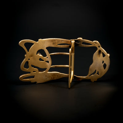 Vergulde Art Nouveau gesp - #3