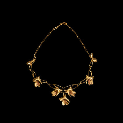 Art Nouveau floral necklace - #2