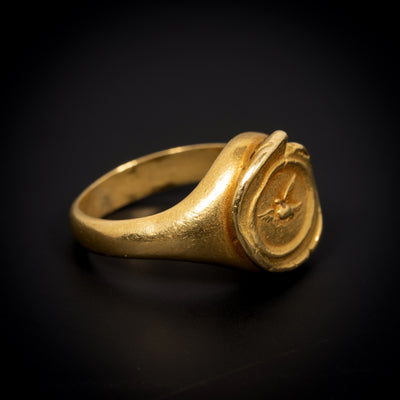 Vintage gouden ring - #4