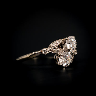 Witgouden ring met diamant - #3