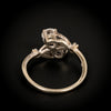 Witgouden ring met diamant - #4