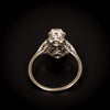 Belle Epoque ring van platina met diamant - #4