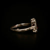 Platina ring met robijn en diamant - #2