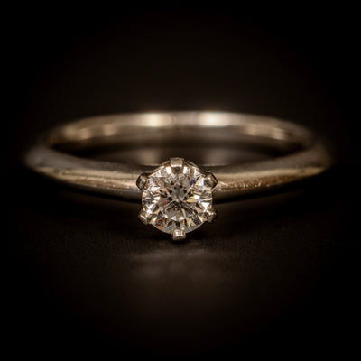 Tiffany & Co platina solitaire ring - #5