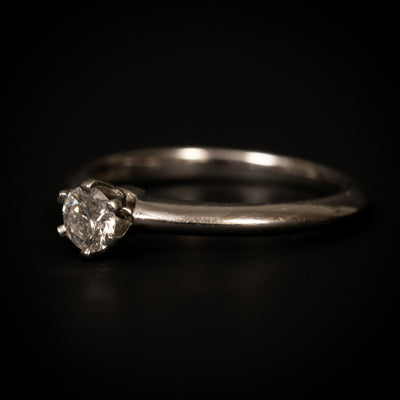 Tiffany & Co platina solitaire ring - #3