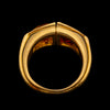 Vintage gouden ring met citrien - #4