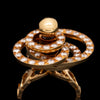 Motion Ring / Spinner Ring in goud met diamant - #2