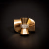 Retro ring met diamant