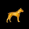 Vintage gouden broche