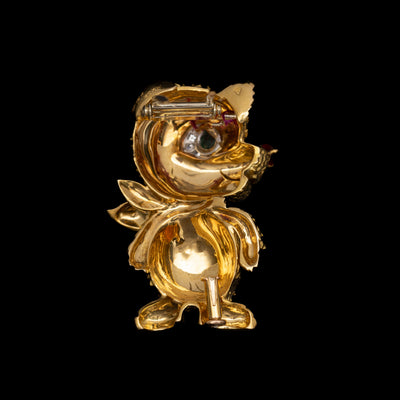 Beertje van goud, smaragd en diamant - #2