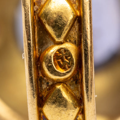 Gouden ring met saffier en robijnen - #4
