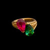 Gouden ring met toermalijn