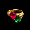 Gouden ring met toermalijn - #4