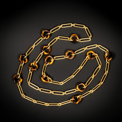 Collier met tijgeroog - #5