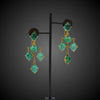 Girandole oorbellen met smaragd van Chiaravalli - #2