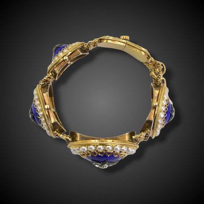 Geëmailleerde armband met sterren - #2