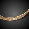 Vintage 18 k gouden tubogaz collier - #3