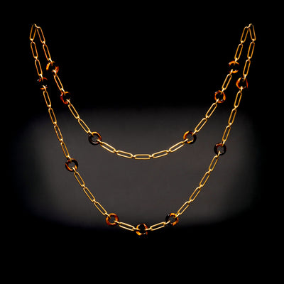 Collier met tijgeroog - #1