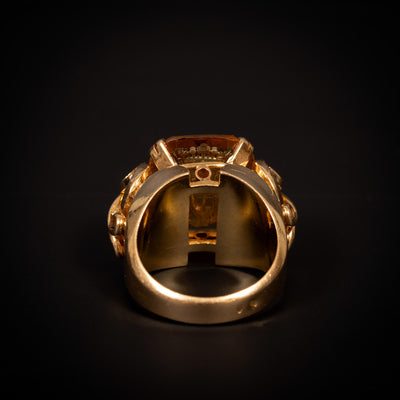 Interessante intaglio ring met topaas - #4