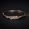 Antieke gouden armband met diamant