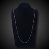 Art Deco collier platina en diamant
