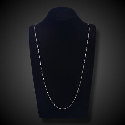 Art Deco collier platina en diamant - #1