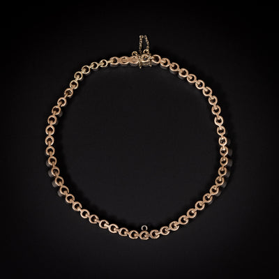 Twee rivière armbanden in goud, platina en diamant - #8