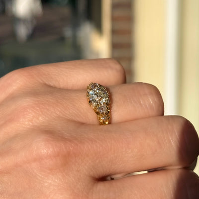 Victoriaanse ring met diamanten - #5