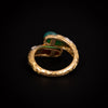 Mauboussin ring met koraal en chrysopraas en diamant - #4