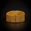 Antique braided gold bracelet - #3