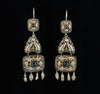 Antique Dutch gold earrings - #1