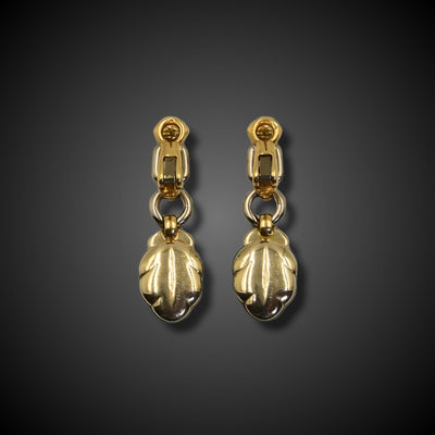 Cartier earrings with green quartz - #2