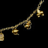 Vintage bedelarmband in hoog gehalte goud - #3