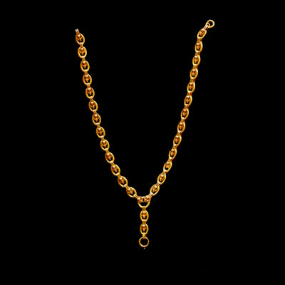Antique French necklace in 18 carat gold - #2