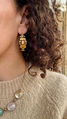 Antique Dutch earrings - #6