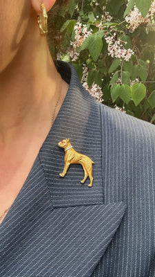 Vintage gouden broche - #4