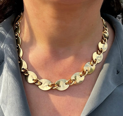 Vintage gouden collier - #7