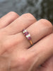 Antique ring with ruby and diamond - #6