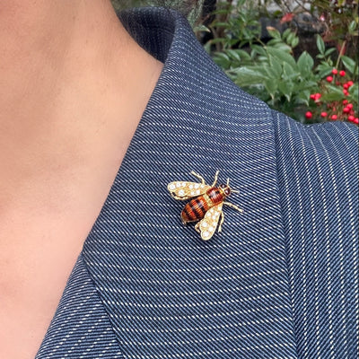 Broche in de vorm van een bij - #6