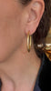 Moderne gouden oorringen - #3