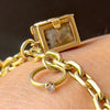 Vintage gouden bedelarmband - #3