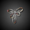 Large Belle Epoque bow brooch / pendant
