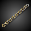 Vintage gold link bracelet Pomellato - #1
