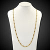 Antique necklace in two colors of gold - #1