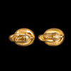 Matte gold earrings Angela Cummings