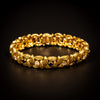 Vintage gouden armband met diamant en saffier - #3