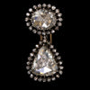 Spectacular rose diamond clip