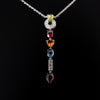 Bulgari collier met edelstenen en diamant