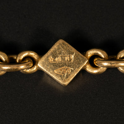 Vintage necklace with coral and lapis lazuli - #5