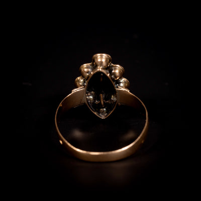 Antieke gouden ring met granaat - #4